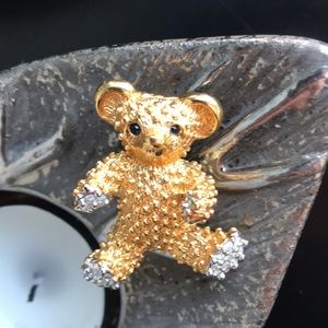 Vintage Butler Teddy Brooch